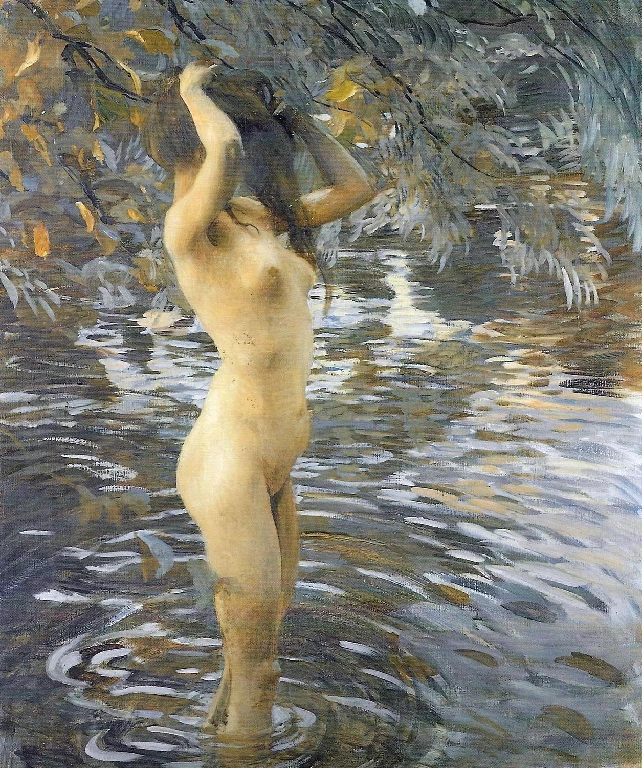  83-Ettore Tito-Il bagno-1909-Musée d'Orsay, Parigi 